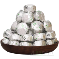 Shu Pu'er tea with Jasmine, minitocha